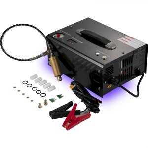 VEVOR PCP Air Compressor PCP Compressor 12V 4500Psi PCP Air Rifle Pump Auto-stop