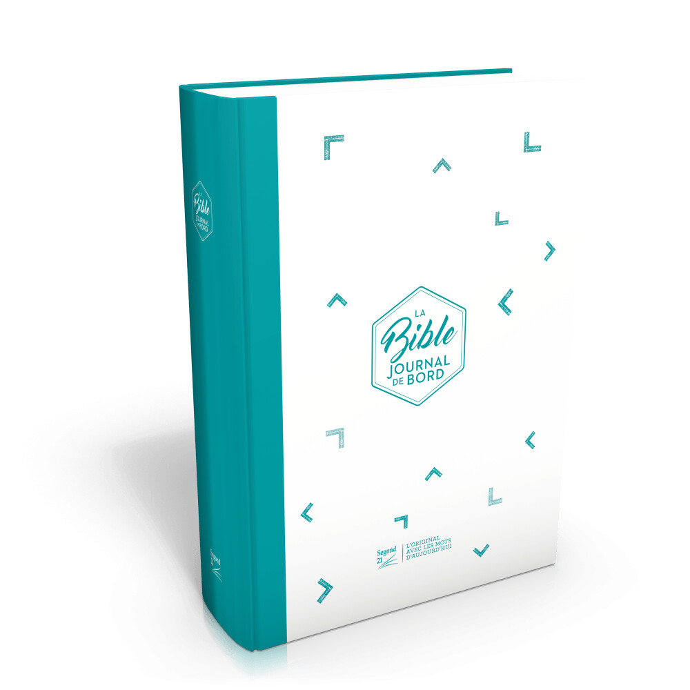 Bible Segond 21 Journal de bord - couverture rigide illustrée bleue