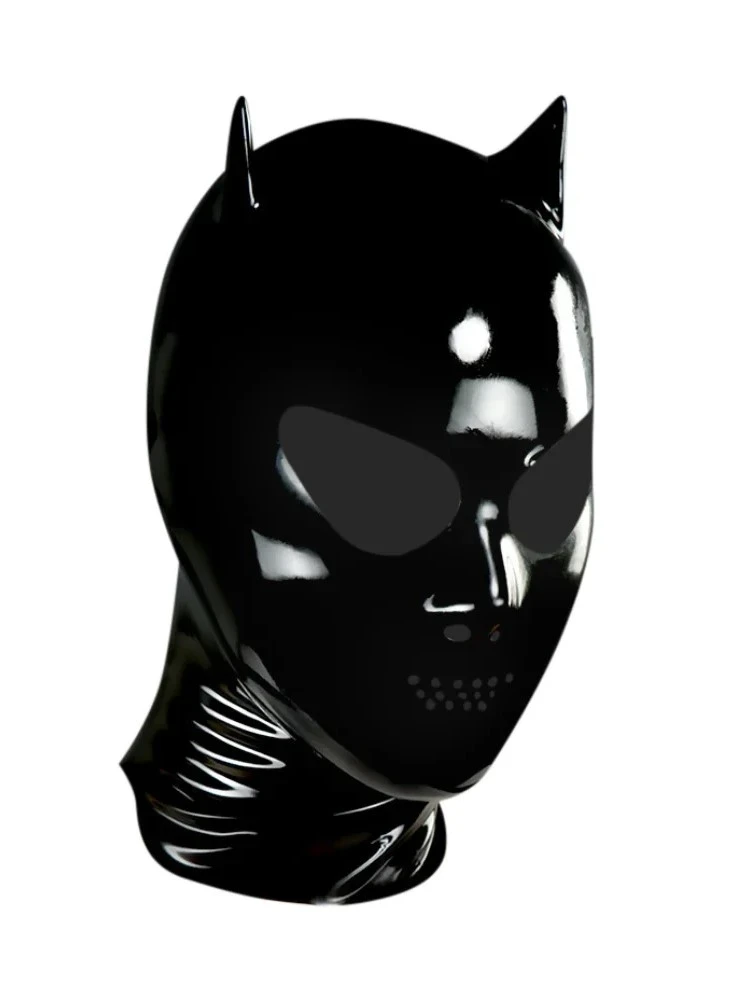 Cagoule en latex The Silent Devil