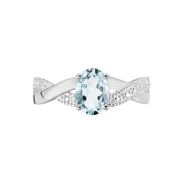 Bague Candice Or Rose Rubis