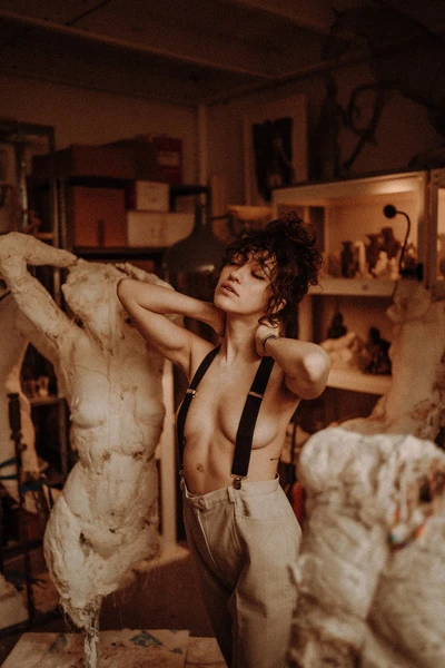 Shooting photo Atelier d'artiste — Ilana Caël - icphotographer