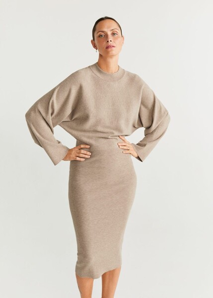 Robe combinée en maille  -  Femme | Mango France