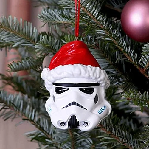 Boule de Noël : Stormtrooper Santa Hat