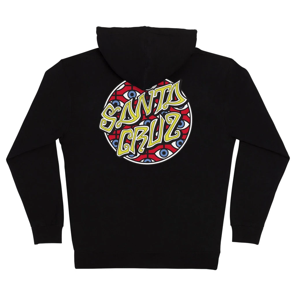 Salba Eyes Mens Santa Cruz Zip Hoodie