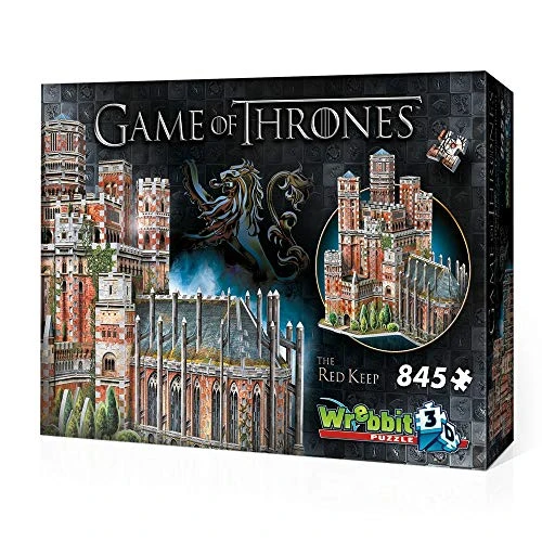 Wrebbit3D , Game of Thrones: Red Keep (845pc) , 3D Puzzle , Ages 14+