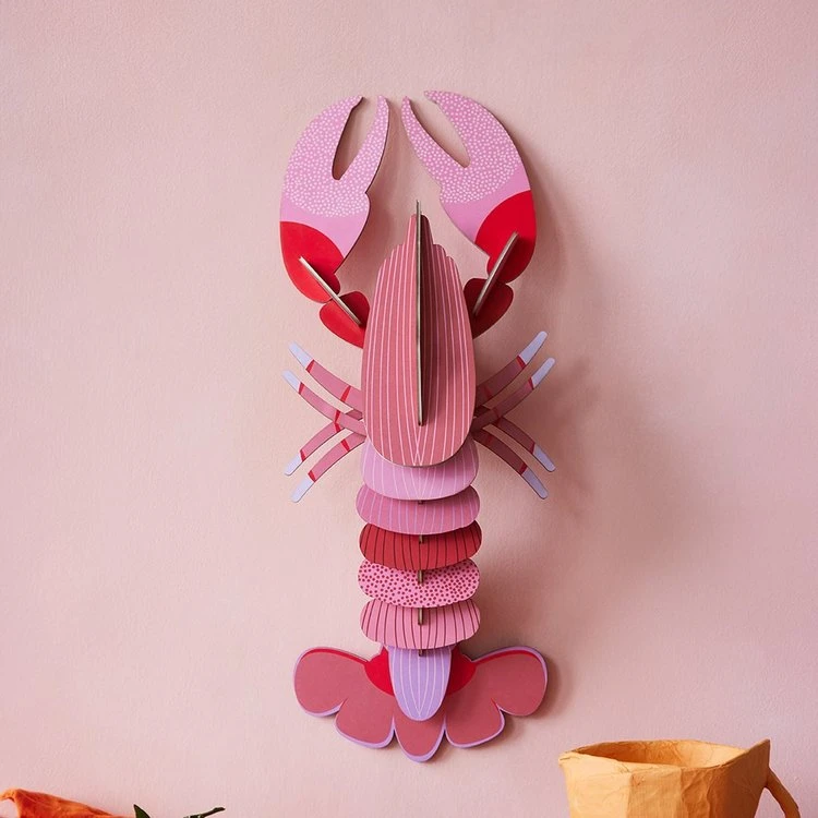 Décoration Murale Deluxe - Pink Lobster