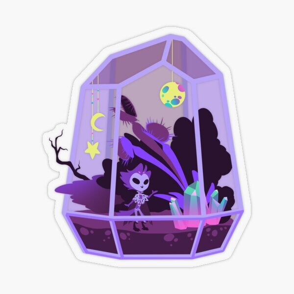 Helluva Boss - Terrarium Stolas | Sticker