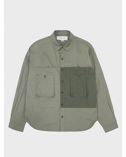 Workware Patch Shirt Green