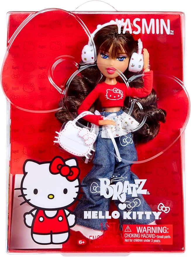 Bratz x Hello Kitty Yasmin Sanrio Fashion Doll with Accessories