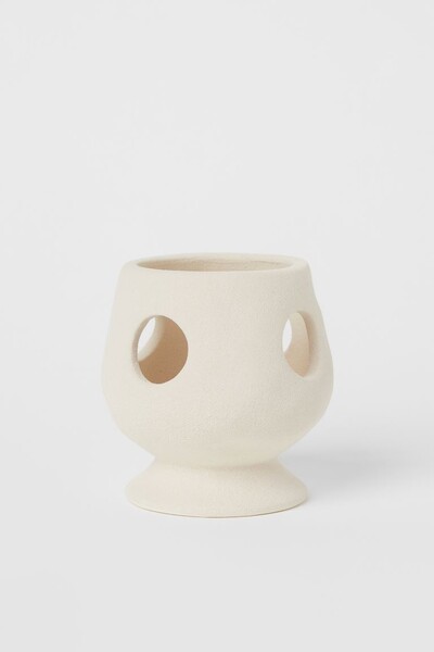 Photophore en terracotta