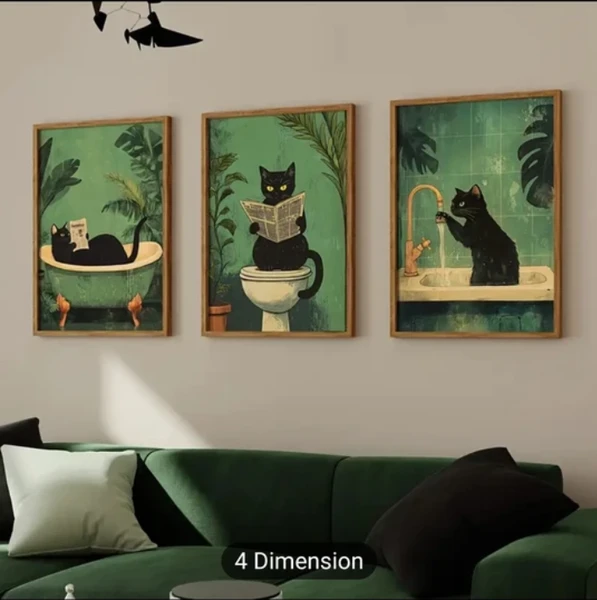 Tableaux pour la salle de bain