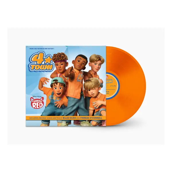Turning Red 7” Orange Vinyl | Shop the Disney Music Emporium Official Store