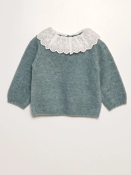 Pull en maille tricot