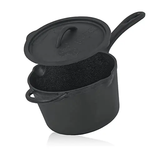 Casserole fonte noir (riz, sauces...) 