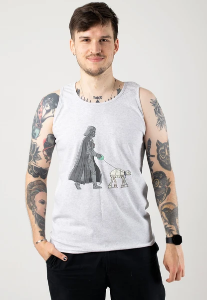 Star Wars - Vader Walker Heather Grey - Débardeur