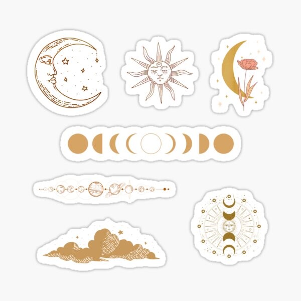 Pack Boho céleste | Sticker