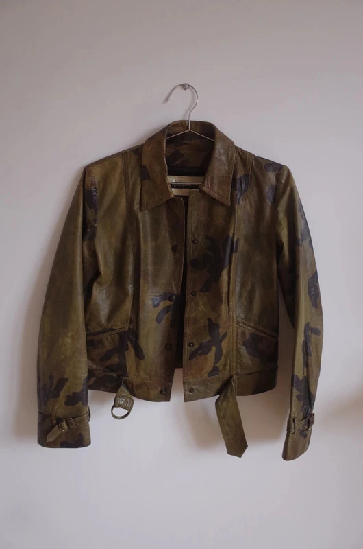 Veste en cuir Plein Sud