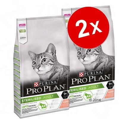 Lot PURINA PRO PLAN 2 x 10 kg pour chat