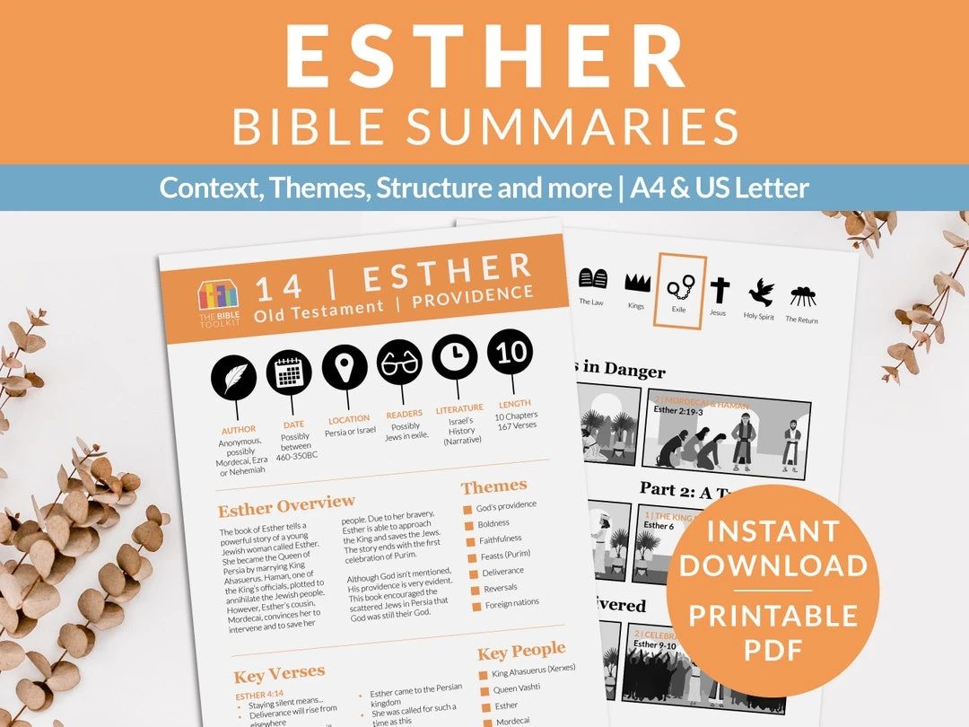 TheBibleToolkit | Bible summary printable outline