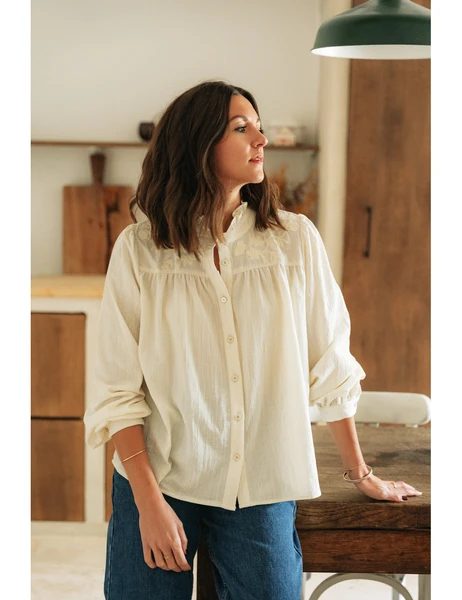 Chemise Séléna écru