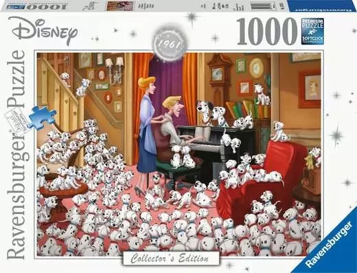 Ravensburger Puzzle 1000 p - 101 Dalmatiens (Collection Disney)