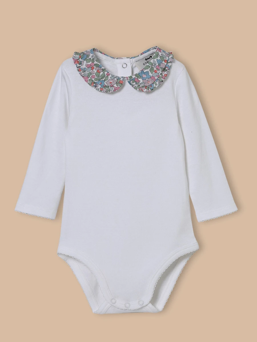 Body col en tissu Liberty - Coton biologique