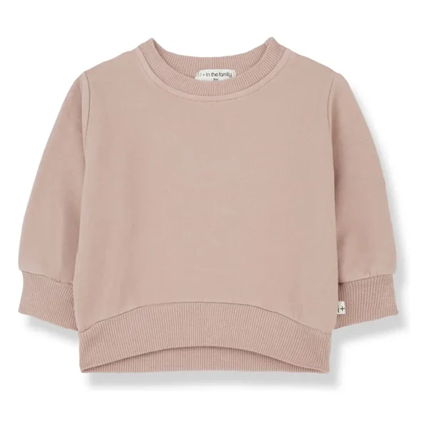 1+ in the family - Sweat Antonia - Rose | Smallable