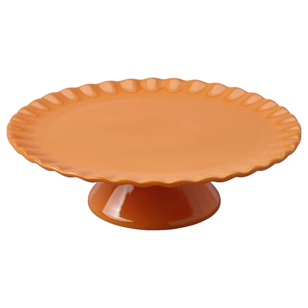 HÖSTAGILLE Plat de présentation - orange 28 cm