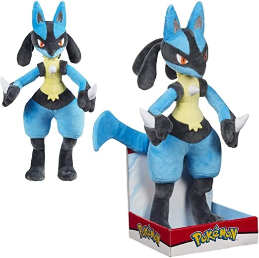 Pokemon Peluche Geante Lucario 30 cm – Jouet Nouvelle Vague 2022 – Peluche Licence Officielle : Amazon.fr: Jeux et Jouets