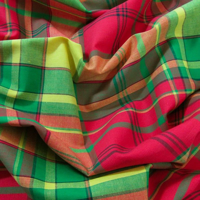 Tissus Coton Madras n°15