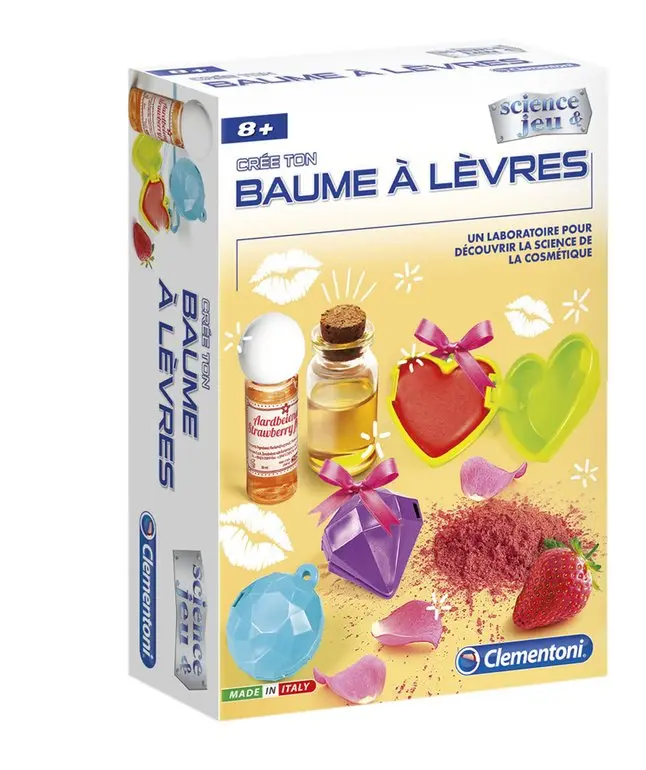 Clementoni Science & Jeu Crée ton baume à lèvres