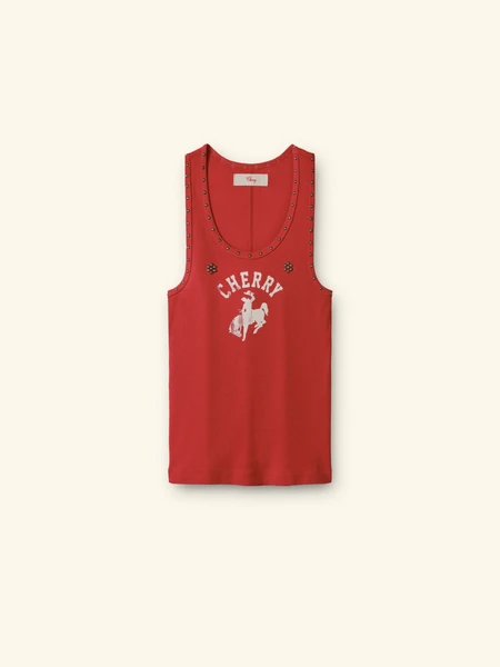 Western Athletic Tank Top (Tomato)