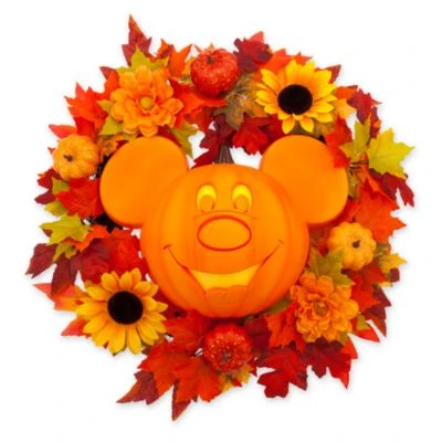 Couronne Halloween Mickey en citrouille | Disney Store