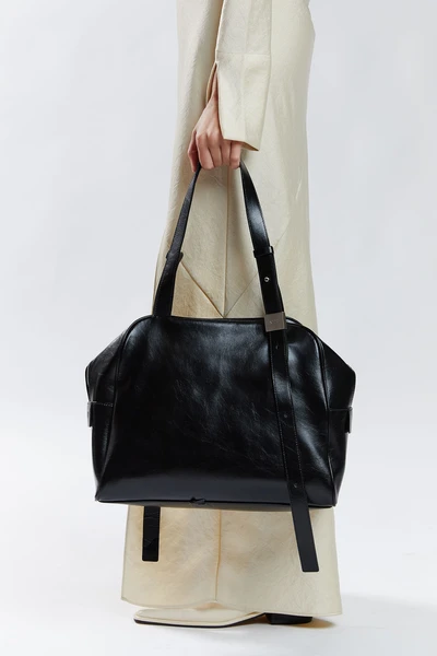 Midnight Boston Bag_Black - AHNI