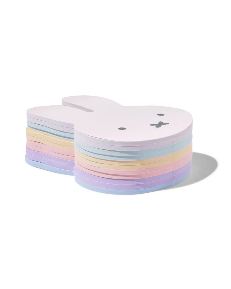 bloc de mémos autocollants Miffy 400 feuillets