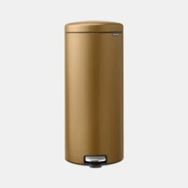 Poubelle à pédale newIcon 30 litres - Warm Brass