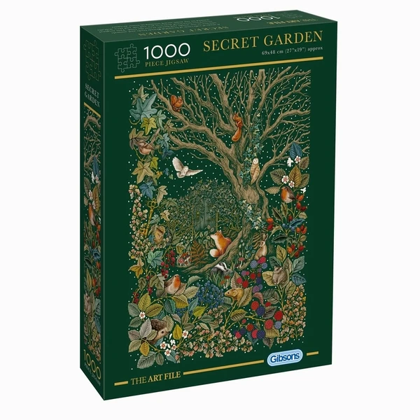 Puzzle Secret Garden - 1000 pièces - Gibsons - Trevell - Puzzles E-shop