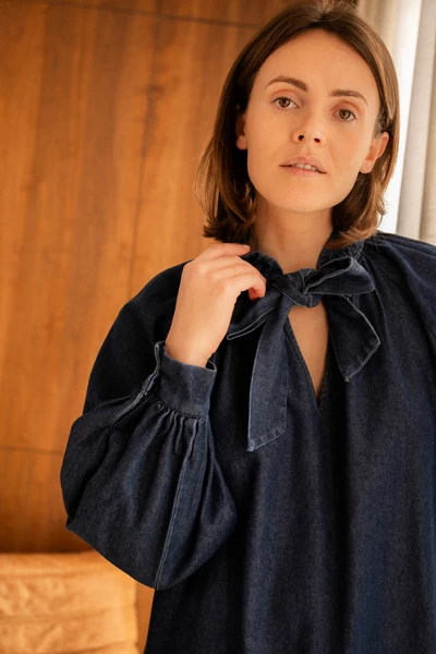 Robe En Jean Foncé - Jean Fonce - Boutique Libertie