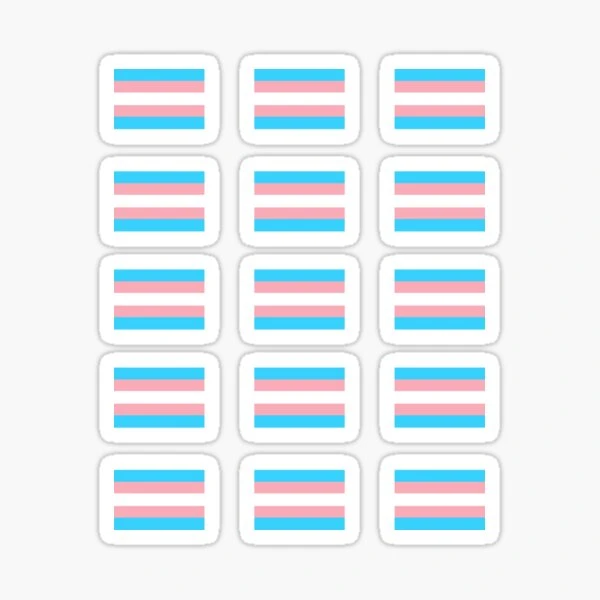 Transgenre - Pack de drapeaux de fierté | Sticker