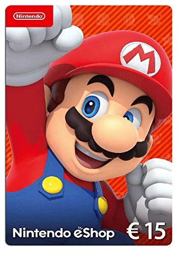 Carte Nintendo eShop 15 EUR | Code de téléchargement (EU) | Switch