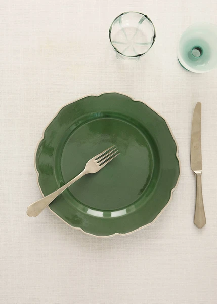 Assiette creuse grès ondulé - Home | MANGO France métropolitaine