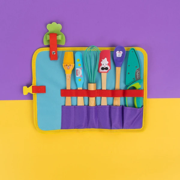 Pack enfant - Ma trousse à ustensiles (couteau vert inclus)