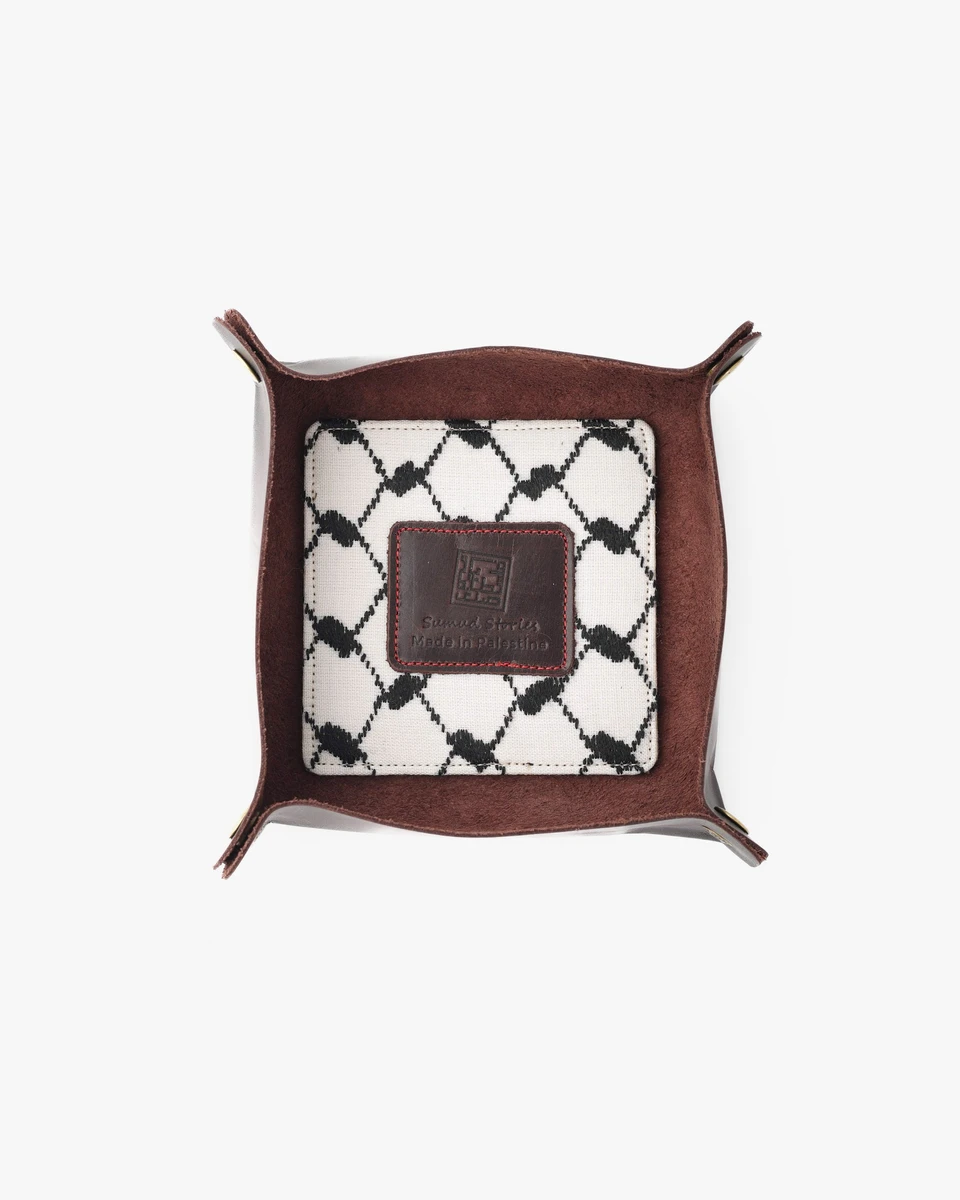 Sumud Kufiya Leather Organizer