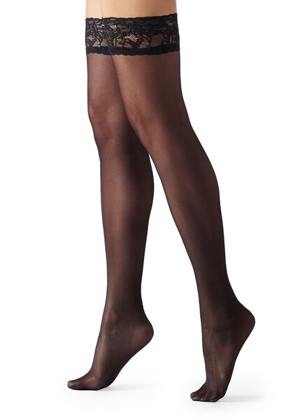 Bas autofixants voile 40 deniers - Calzedonia (taille L) 