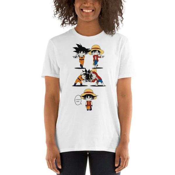 Goku & Luffy Fusion Unisex T-Shirt - Official One Piece Merch Collection 2024 - One Piece Universe Store