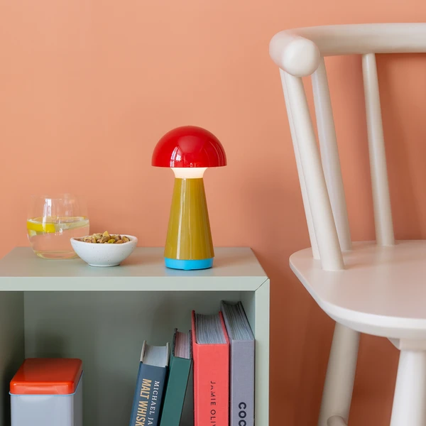 Lampe de Table Bobbi - Rouge