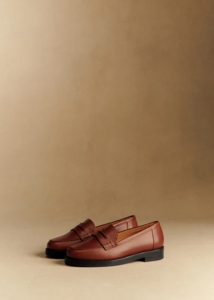 Mocassins Andrea - Cuir Naturel Héritage