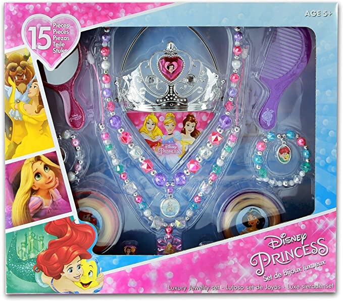 Disney princesses - Coffret bijoux 15 pièces - T17930 : Amazon.fr: Jeux et Jouets