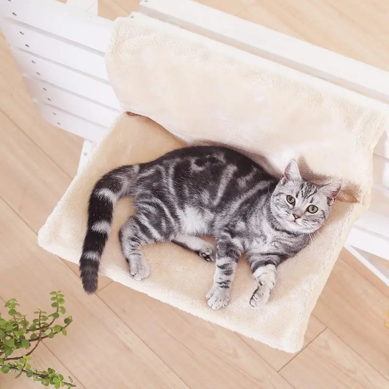 Lit-Hamac confortable à suspendre pour chat-animaux de compagnie