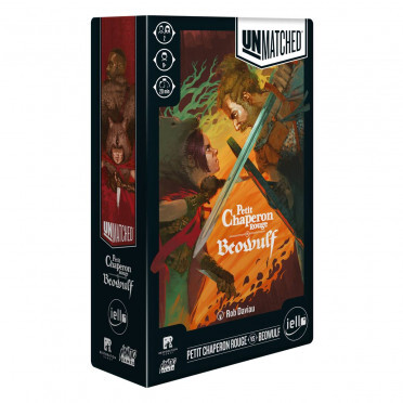 Unmatched: Petit Chaperon Rouge vs Beowulf - Jeux de société